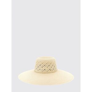 Maison Michel Hat Woman Beige